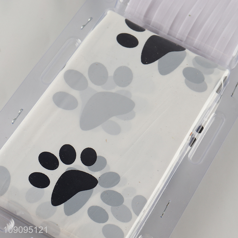 China Imports 180X180cm Plastic Bath Shower Curtain Bathroom Accessories