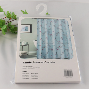 China Imports 180X180cm Fabric Shower Curtain Satin Cloth Shower Curtain