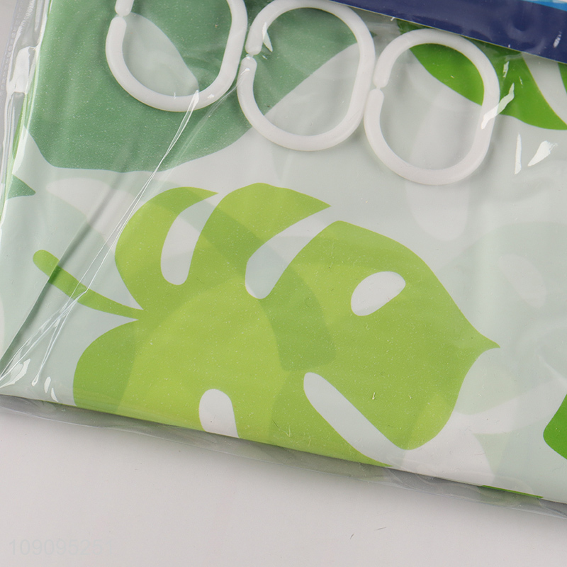 Hot Selling 180X180cm Sturdy Water Resistant Plastic Shower Curtain