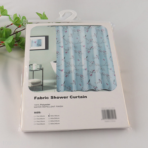 Factory Price 180X180cm Satin Shower Curtain Waterproof Shower Curtain