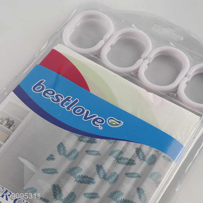 China Imports 180X180cm Plastic Shower Curtain Bathroom Accessories