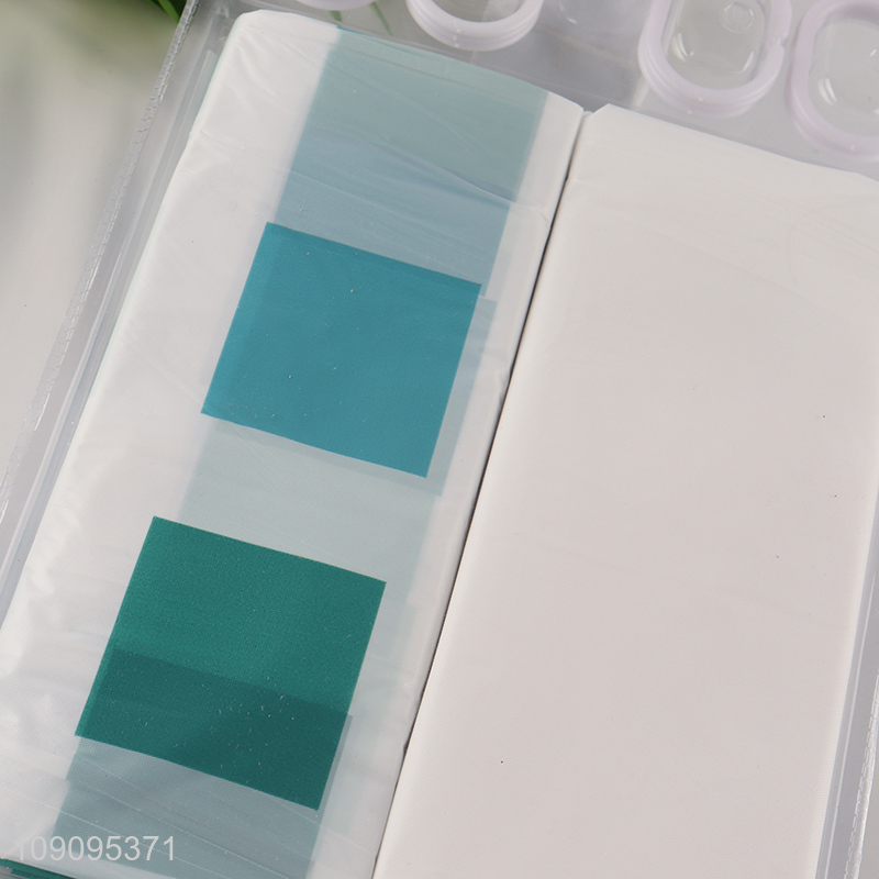 Wholesale 2 Pieces 180X180cm Water Resistant Plastic Shower Curtain Set