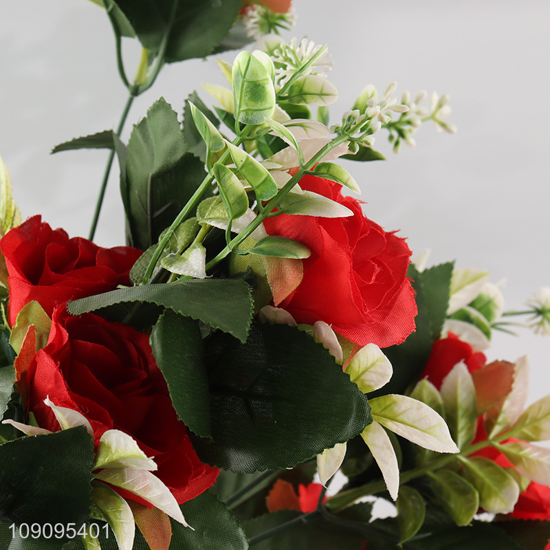 New Arrival 13 Heads Artificial Flower Bouquet Fake Flower for Home Decor