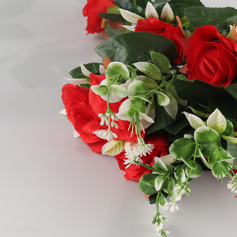 New Arrival 13 Heads Artificial Flower Bouquet Fake Flower for Home Decor