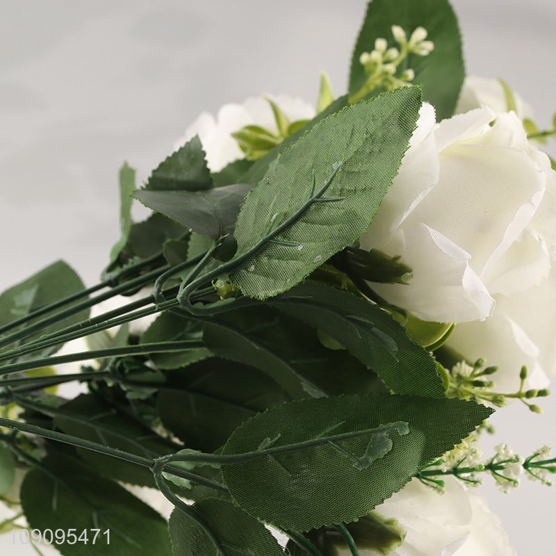 High Quality 9 Heads Artificial Flower for Home Office Garden Patio Decor