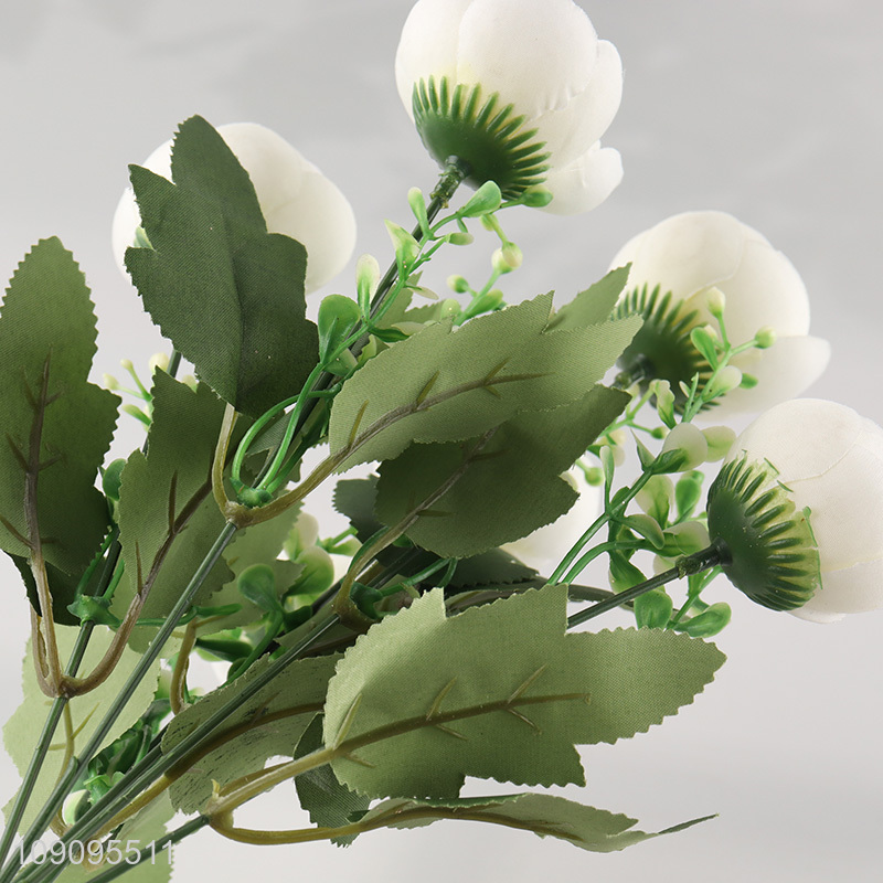 China Imports 6 Heads Artificial Flower Bouquet Fake Flower for Home Decor