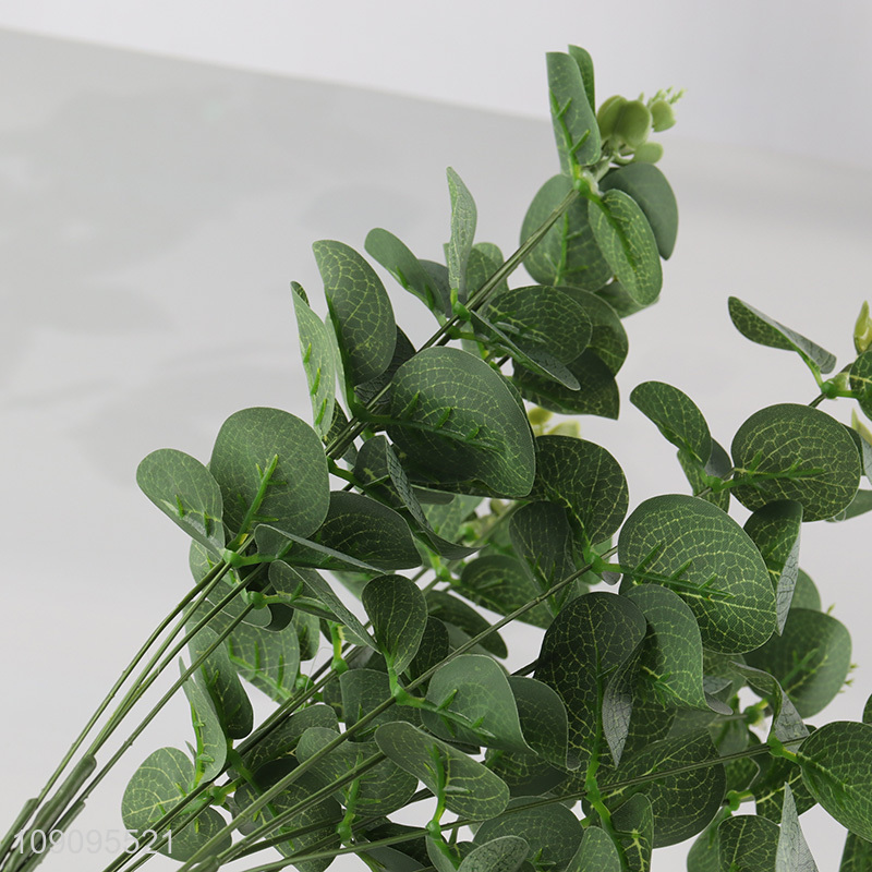 New Product Artificial Eucalyptus Leaves Branches for Home Wedding Decor
