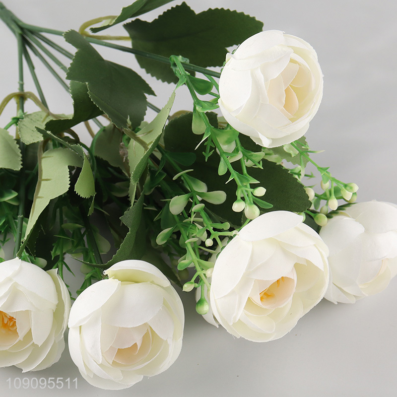 China Imports 6 Heads Artificial Flower Bouquet Fake Flower for Home Decor