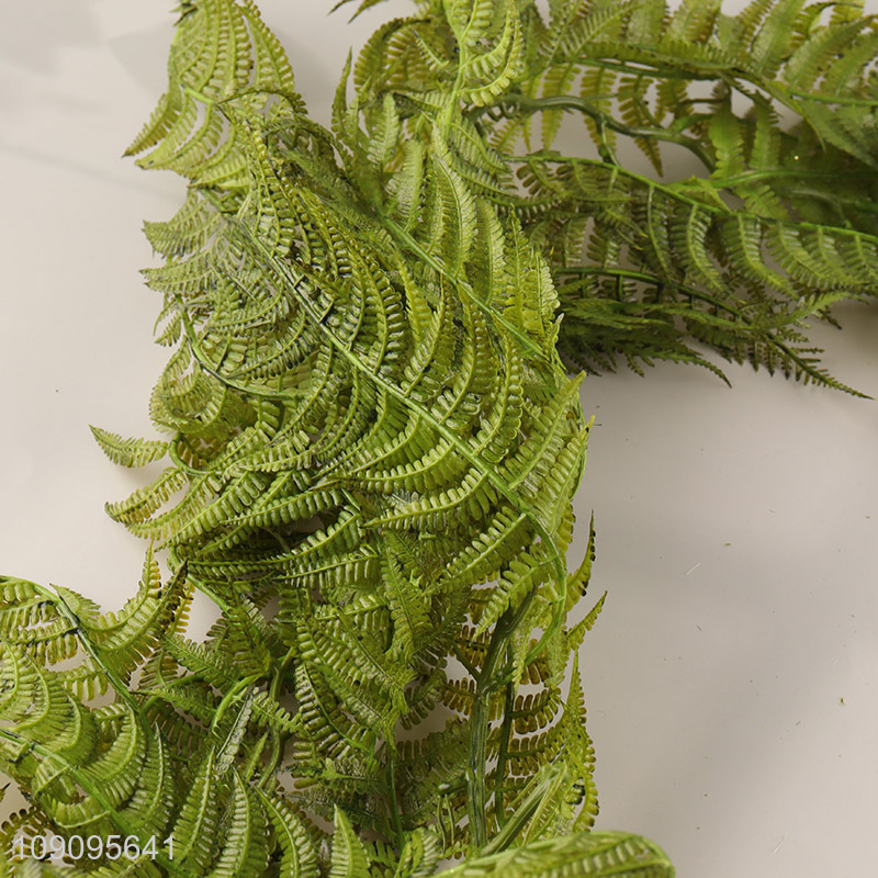 Factory Price 3-Branch Artificial Plants Hanging Fake Plant for Wall Decor