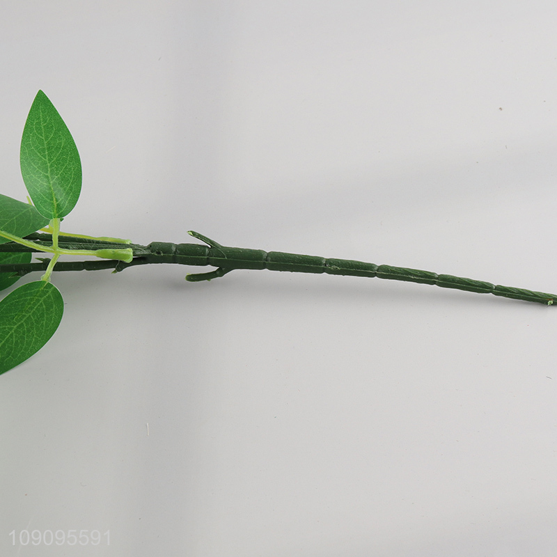 Hot Selling 3-Branch Artificial Flower Hanging Fake Flower for Wall Decor