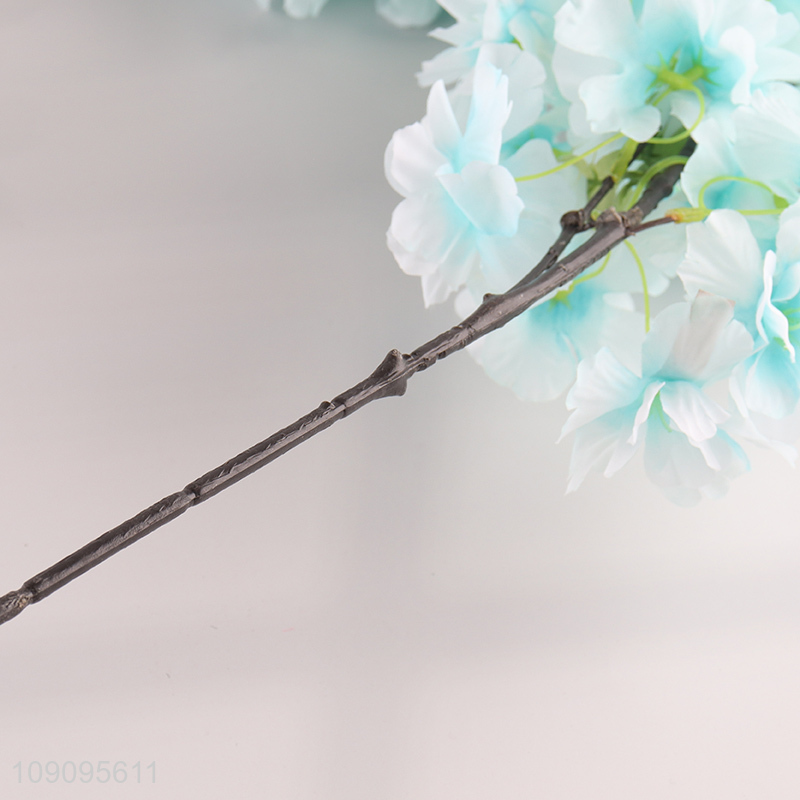 Good Quality Hanging Artificial Flower Fake Sakura Garland for Home Garden Decor