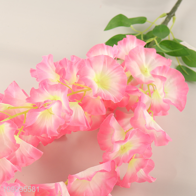High Quality 3-Branch Artificial Flower Lifelike Fake Flower with Long Stem