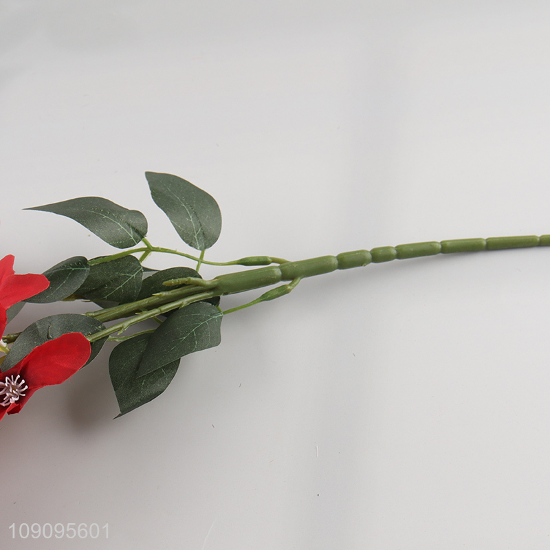 New Arrival 5-Branch Artificial Flower Hanging Fake Flower for Wedding Decor