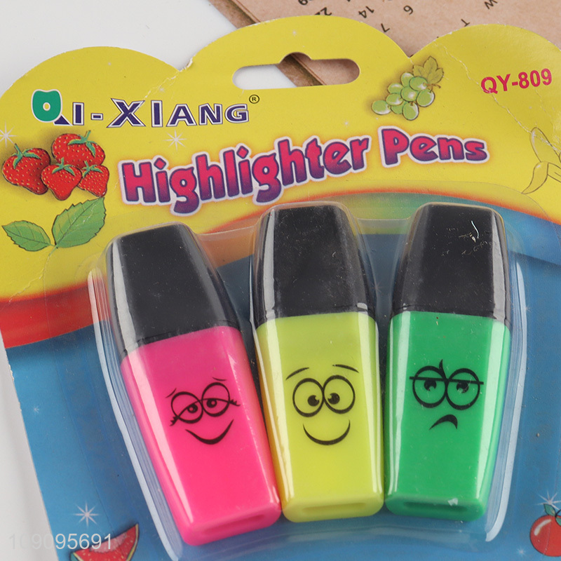 New Product 2 Colors Highlighter Markers Pens School Office Supplies