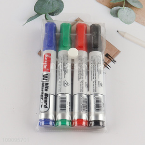 Good Quality 4 Colors Whiteboard Markers Low-Odor Dry Erase Markers