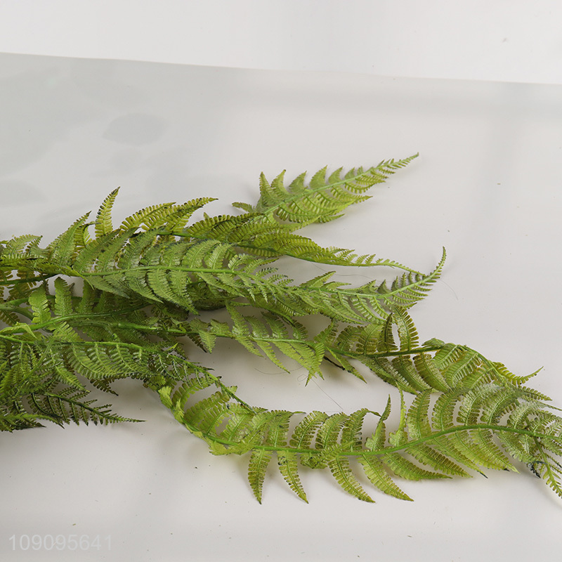 Factory Price 3-Branch Artificial Plants Hanging Fake Plant for Wall Decor