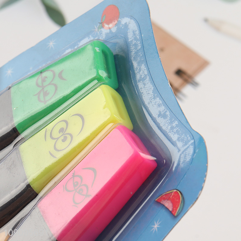 New Product 2 Colors Highlighter Markers Pens School Office Supplies