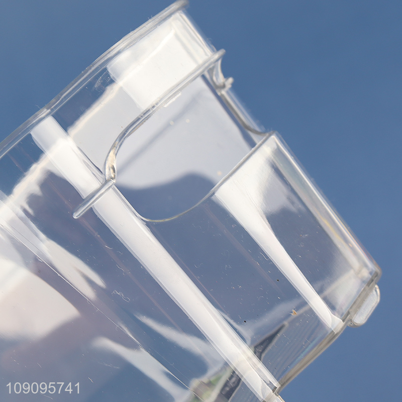 High Quality Clear Plastic Refrigerator Organizer Plastic Storage Bin