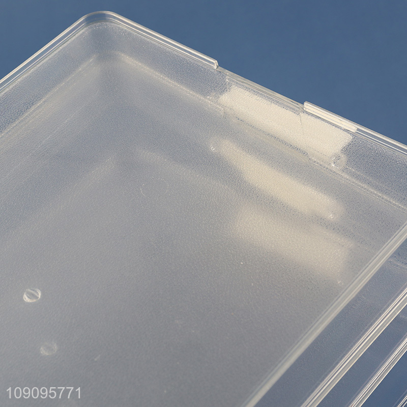 High Quality 3-Layer Plastic Frozen Dumpling Container Fridge Organizer