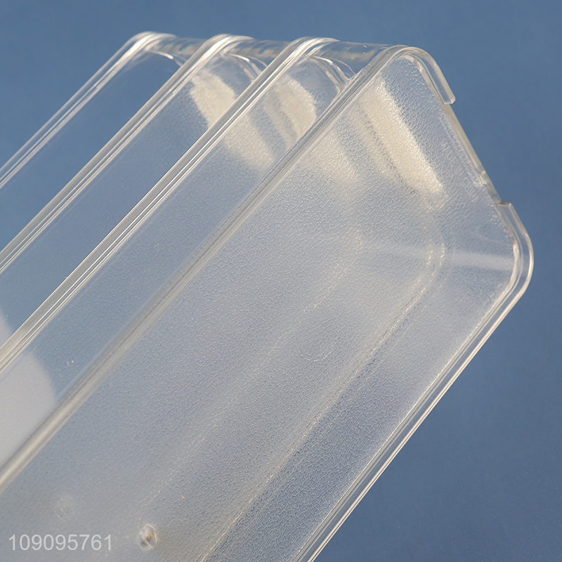New Product 3-Layer Plastic Frozen Dumpling Box Refrigerator Food Container