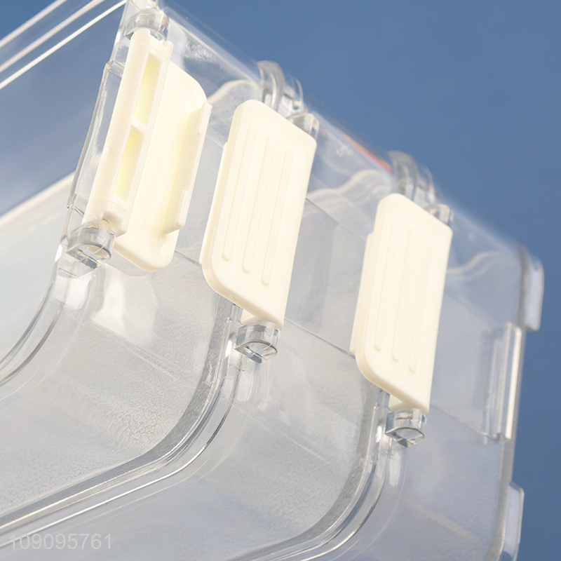 New Product 3-Layer Plastic Frozen Dumpling Box Refrigerator Food Container