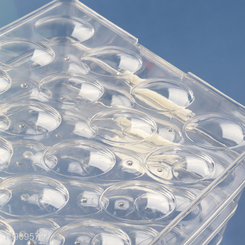 Wholesale 3-Layer Plastic Egg Storage Container Refrigerator Egg Organizer