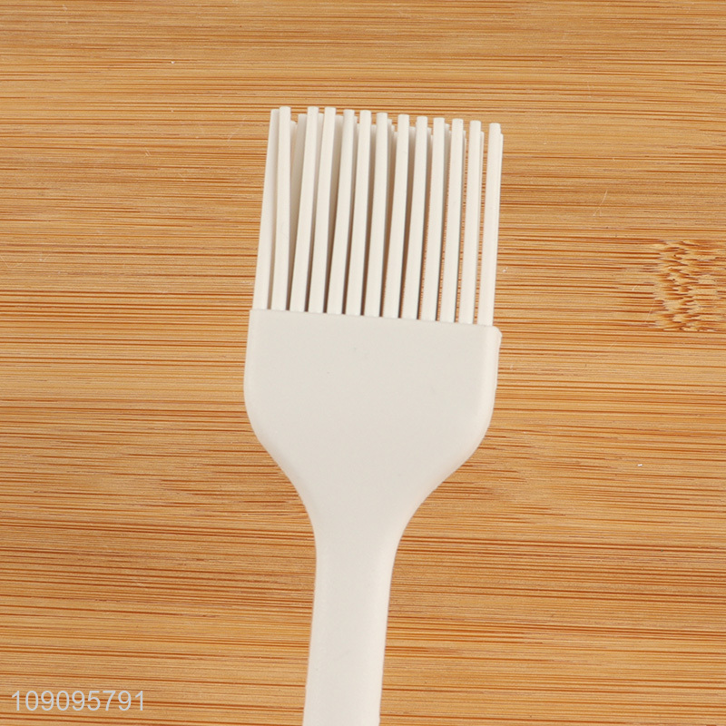 Hot selling white silicone oil brush barbecue brush wholesale