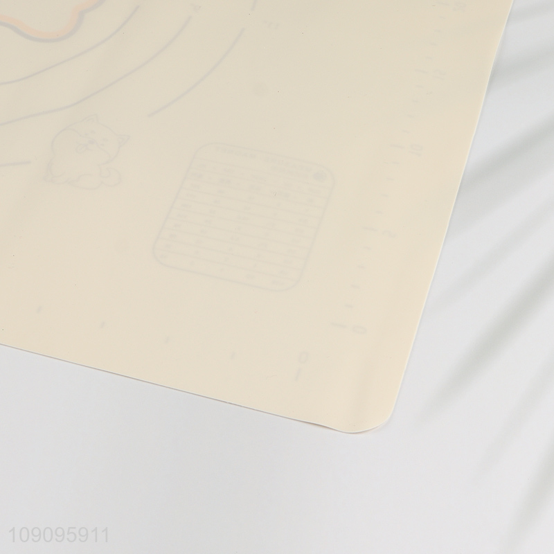 Factory price cartoon baking tool baking mat pastry mat for sale