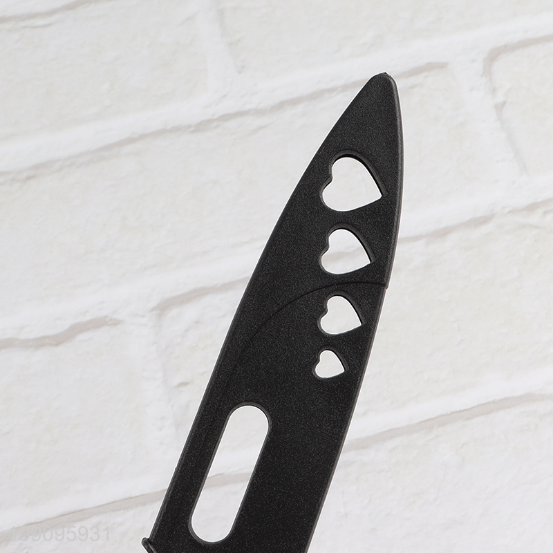 Good selling black professional home restaurant kitchen knife fruits knife