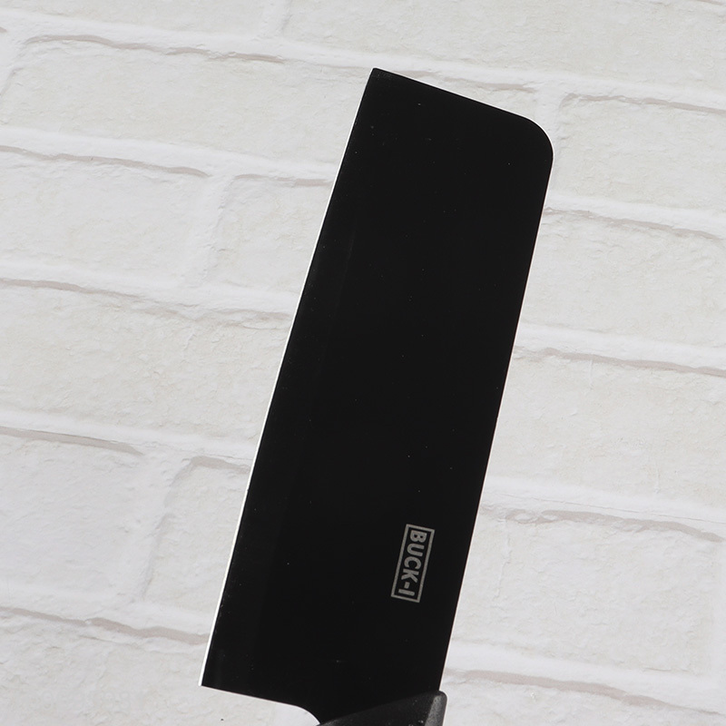 Factory wholesale black kitchen knife chef knife meat vegetable knife