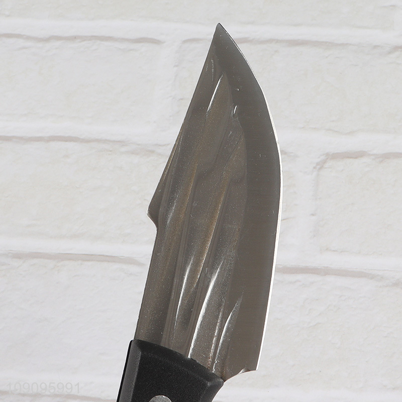 Best selling stainless steel blade outdoor camping meat cutting knife