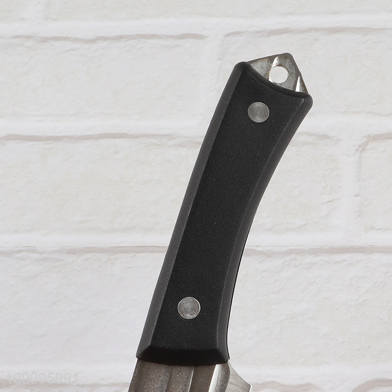 Best selling stainless steel blade outdoor camping meat cutting knife