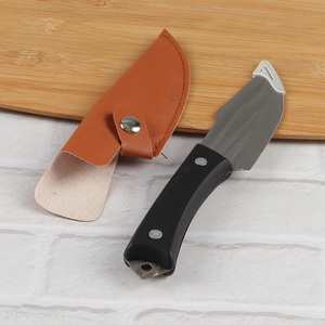 Best selling stainless steel blade outdoor camping meat cutting knife