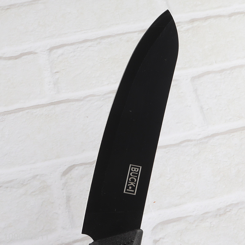 Low price black kitchen knife chef knife meat vegetable knife
