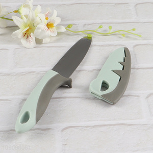 New arrival professional kitchen knife fruits knife with cover