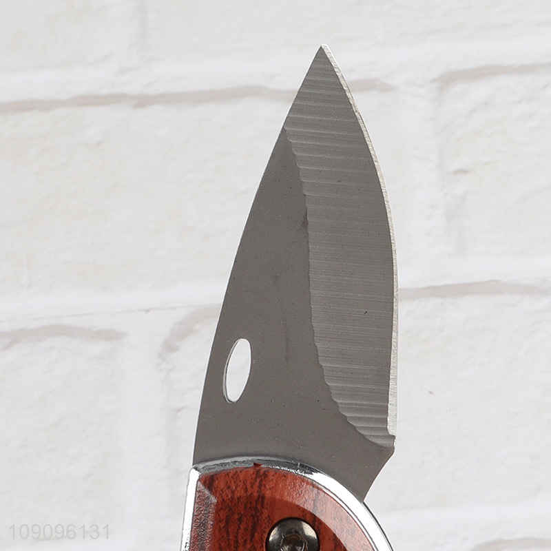 Good quality outdoor camping folding pocket knife hunting knife