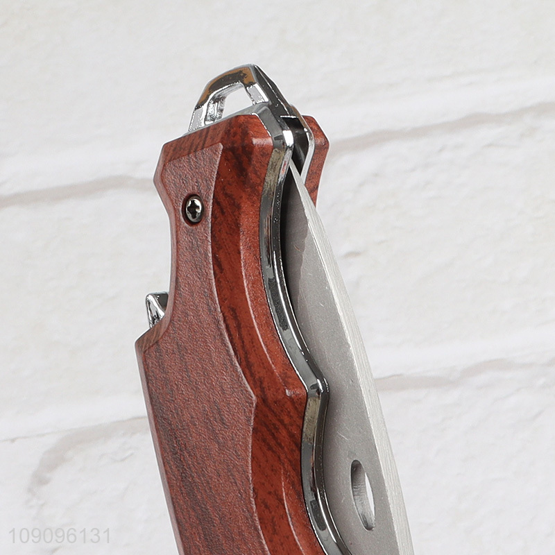 Good quality outdoor camping folding pocket knife hunting knife