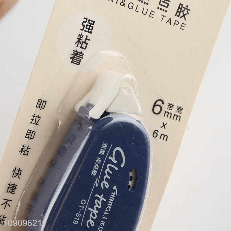 Good Quality 6m*6mm Double Sided Tape Roller for Photos and Crafts