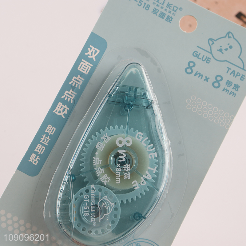 New Arrival 8m*8mm Double Sided Tape Roller Scrapbooking Supplies