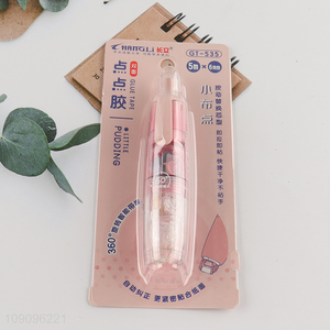 China Imports 5m*6mm Adhesive Tape Runner with 360° Rotatable Tip