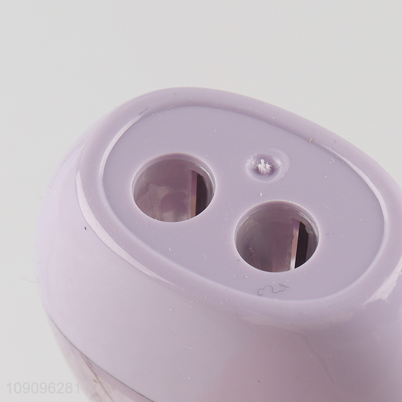 Low Price 2-Hole Pencil Sharpener Manual Pencil Sharpener for Kids