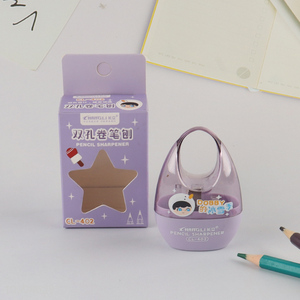 Low Price 2-Hole Pencil Sharpener Manual Pencil Sharpener for Kids