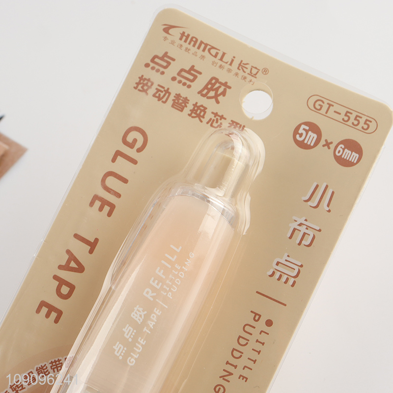 New Product 5m*6mm 360° Rotating Adhesive Tape Runner Scrapbook Tape