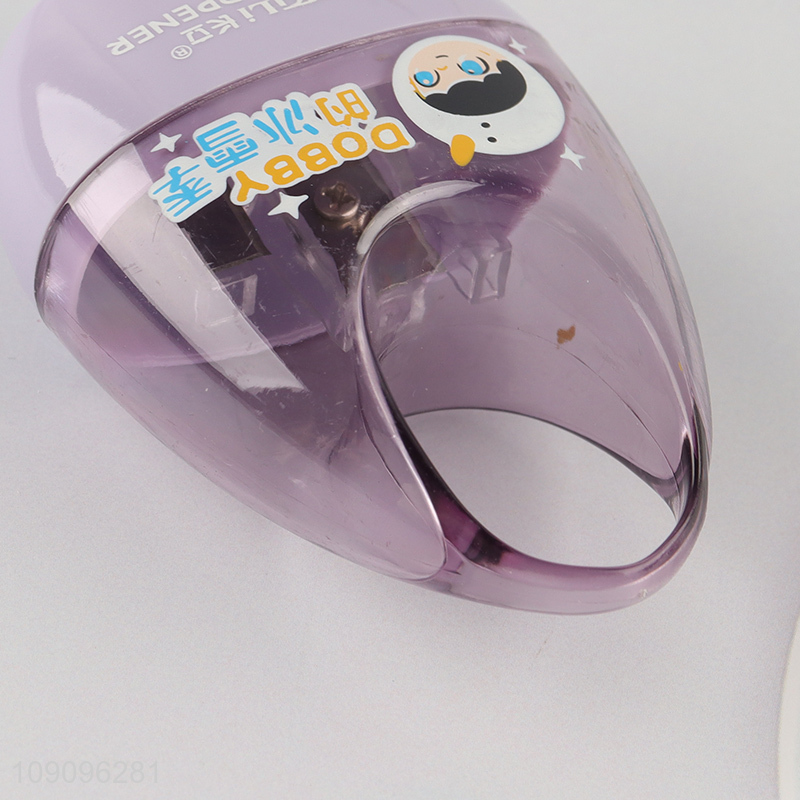 Low Price 2-Hole Pencil Sharpener Manual Pencil Sharpener for Kids