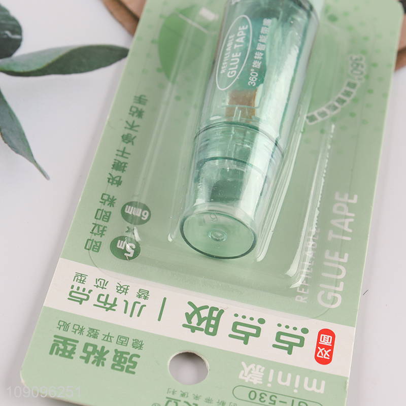 China Wholesale 5m*6mm  Double Sided Tape Roller for Kids and Students