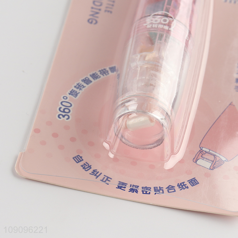 China Imports 5m*6mm Adhesive Tape Runner with 360° Rotatable Tip