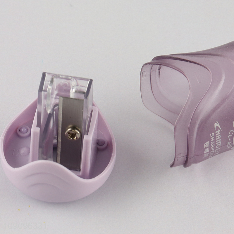 New Arrival Manual Pencil Sharpener Single Hole Pencil Sharpener
