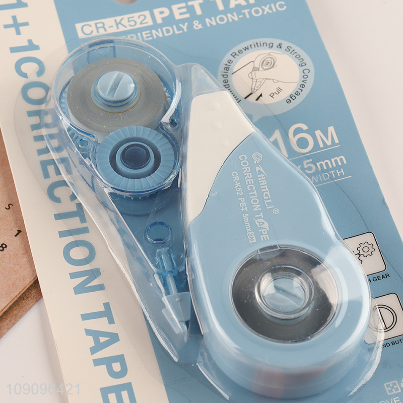 Factory Price 5mm*16m White Out Correction Tape Portable Kids Stationery