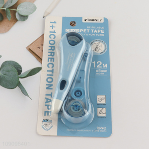 New Product 5mm*12m White Out Correction Tape Kids Students Supplies