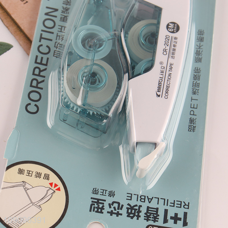 Factory Supply 5mm*12m White Out Correction Tape School Office Supplies